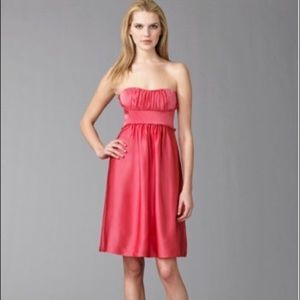 NWOT BCBG Maxazria strapless knee length dress